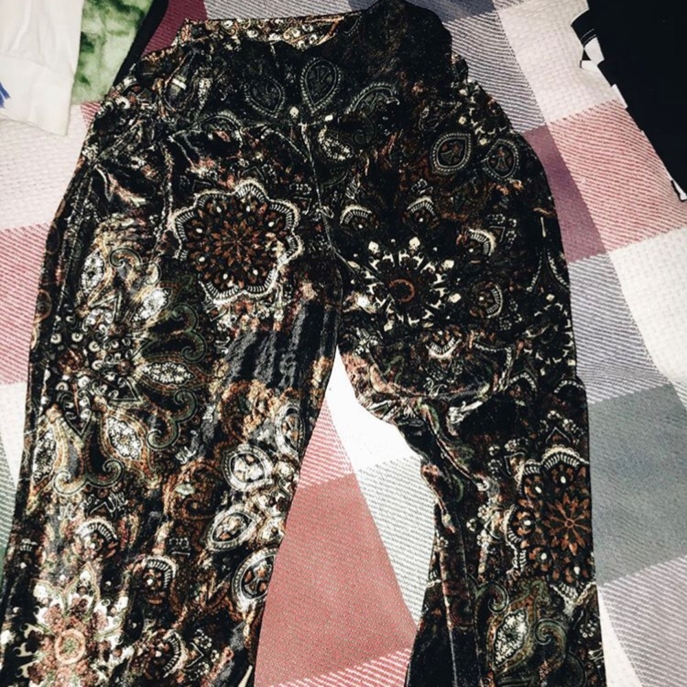 Velvet pants